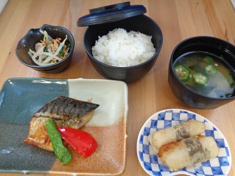 鯖の山椒焼き