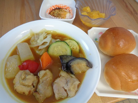 夏野菜カレーポトフ